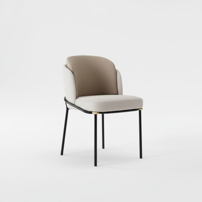 Dining Room 1x Chair Chairs Upholstery Textile Modern Designer Armrest Seat Armchair