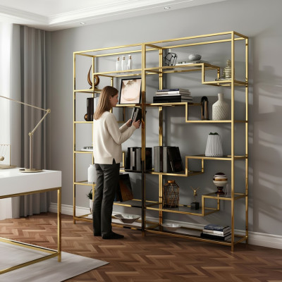 Designer partition wall shelves living room cabinets system office furniture new