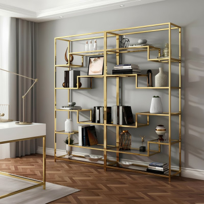 Designer partition wall shelves living room cabinets system office furniture new