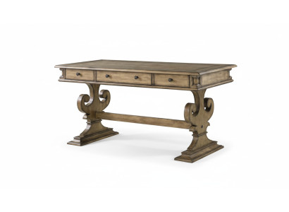 Table desk table work desk executive office furniture CEO brown new