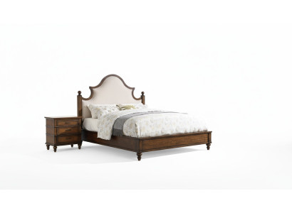 Bed 2x Nightstand 3-piece Bedroom Set Design Upholstered Furniture Luxury Beds New