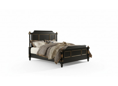 Bedroom Wooden Bed Real Wood Bed Hotel 180x200 Style Solid Furniture Beds