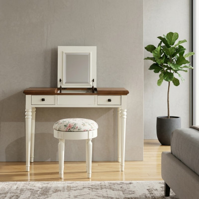 Dressing table mirror luxury console dresser bedroom console table wood new