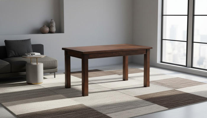 Dining Table Wood Living Dining Room Table 140x80cm Dining Tables Solid Real Wood Tables