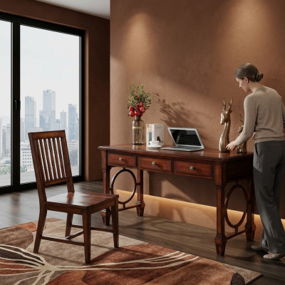 Office furniture complete set home office study desk cupboard