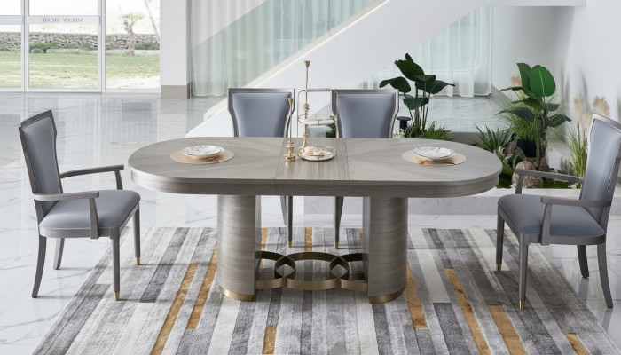 Chair Designer Set Seat Cushion Luxury Furniture Arm Chairs Wood Dining Room