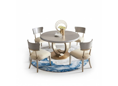 Dining chair room set seat modern suite 4x chairs upholstery backrest design
