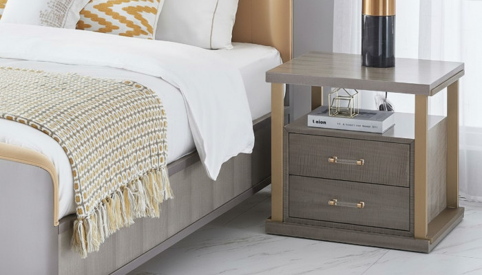Design 1x bedside console tables furniture wood new table
