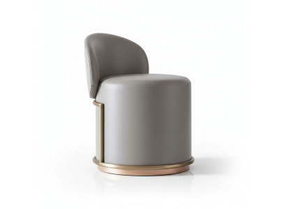 Stool Design Upholstered Footstool Ottoman Seat Leather Chaise Lounge Pouf