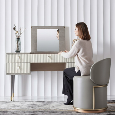 Table Classic Console Mirror Decor Dresser Vanity Bedroom