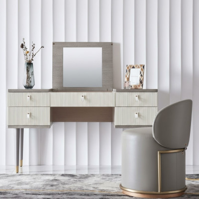 Table Classic Console Mirror Decor Dresser Vanity Bedroom
