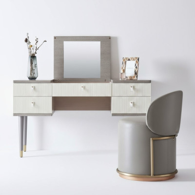 Table Classic Console Mirror Decor Dresser Vanity Bedroom