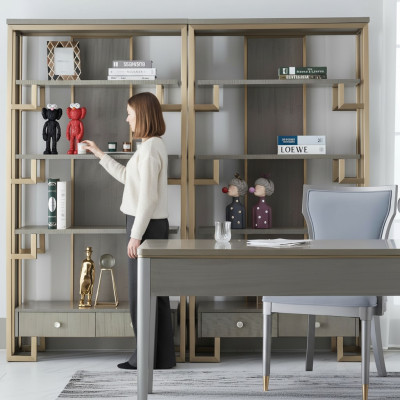 Bookshelf, free-standing shelf, file shelf, office shelf, shelf partition wall walls