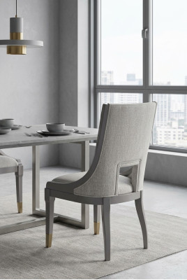Classic Chair Modern Style Armchair Lounge Club Seat Upholstery Design Wood Textile