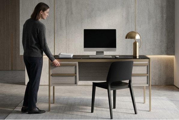 Office desk, writing desk, tables, computer table, office furnishings, secretary desk.