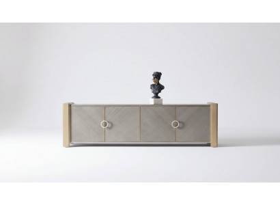 Dresser Designer Side Low Board Cabinet Decor Living Room Shelf