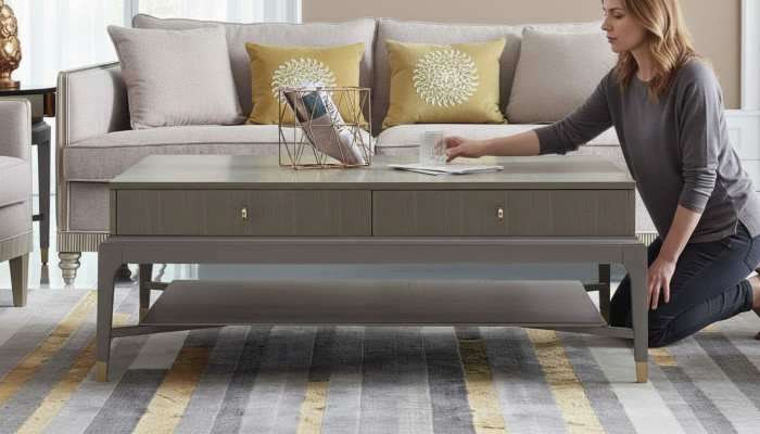 Classic table coffee table side table design sofa living room wood
