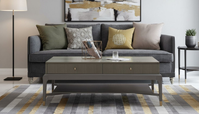 Classic table coffee table side table design sofa living room wood