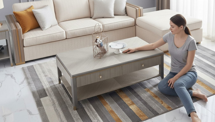 Classic Luxury Designer Coffee Table Decor Sofa Living Room Table Side Table