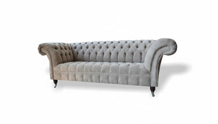 3-seater sofa living room landscape sofas upholstery suite fabric Chesterfield
