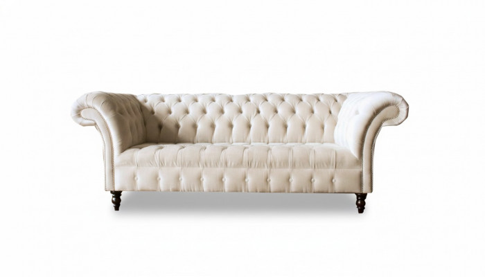 Chesterfield 3-Seater New Upholstered Seat Couch Sofa Set Large Couches