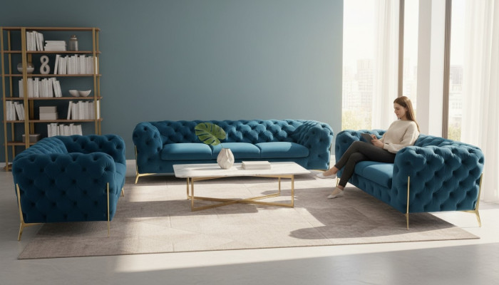 Sofa set 3+2 seater set design sofas upholstered couches modern couch