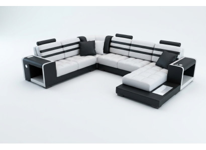 Living area corner sofa U-shape sofa couch design couch textile modern upholstery new