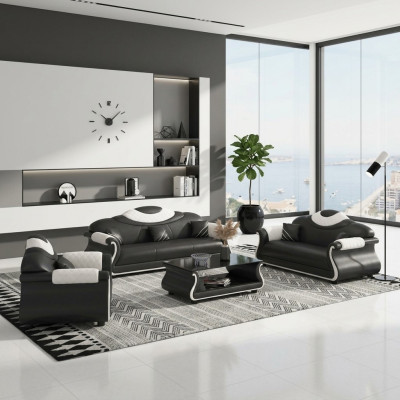 Sofa set 3+2+1 seater sofa set 3-piece sofa landscape sofa couch upholstery