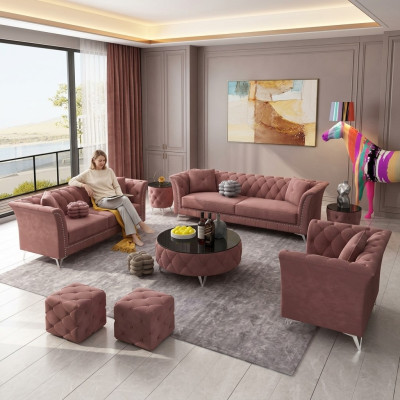 Sofa set 3+2+1 seater fabric couches upholstery set sofas couch designer