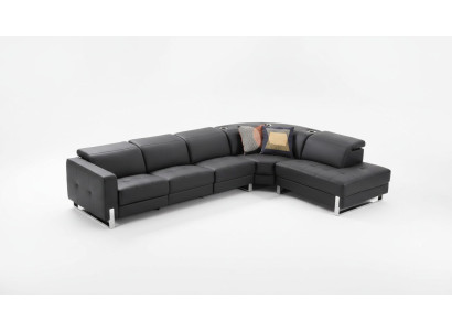 Luxury Sofa L-Shape Leather Sofa Couch Living Landscape Set Design Modern Sofa Corner Sofa