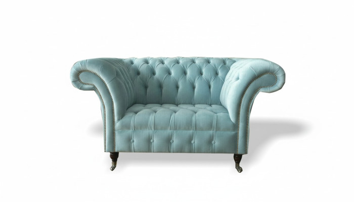Chesterfield Armchair Design Upholstered Sofa Couch Couches Sofas Textile Furniture New