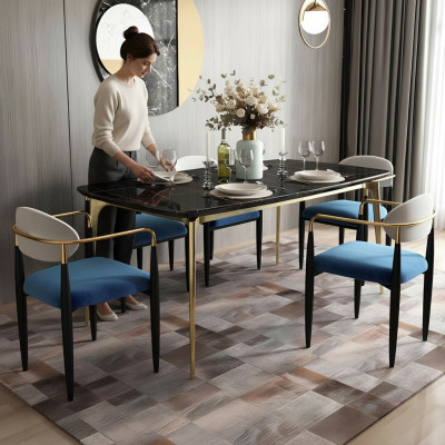 Dining Room Complete Set 7-Piece Suite Table Luxury Wood Furniture New