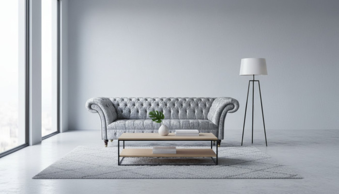 Three-seater living landscape, 3-seater suite design sofa couch, modern couches