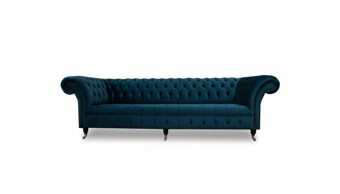Design sofa Chesterfield upholstery modern fabric sofas 4-seater sleeping