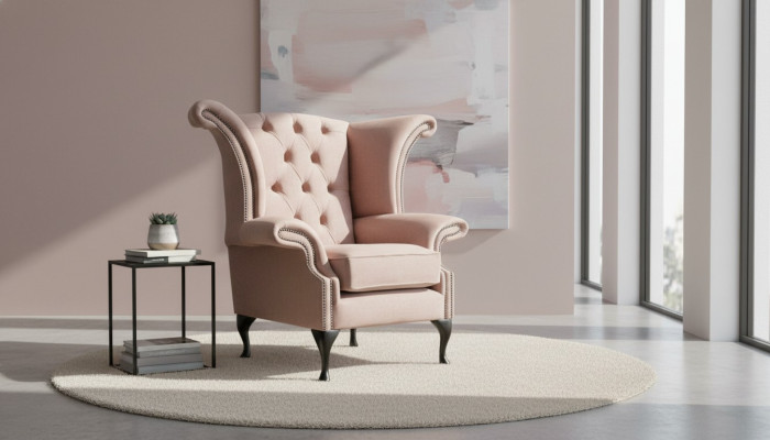 Luxury Design Furniture Dining Room Chair Living Room Lounge Club Relax Sofa Pink New