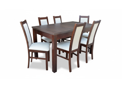 Luxury Dining Table 6 Chairs Dining Room Set Dining Set Classic Table 7-piece Set Chair