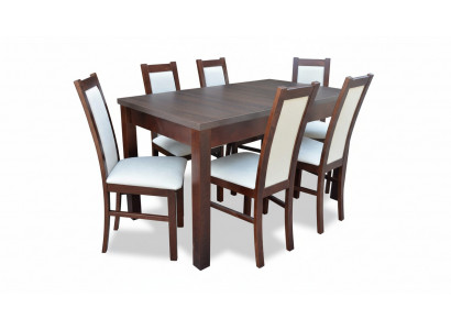 Luxury Dining Table 6 Chairs Dining Room Set Dining Set Classic Table 7-piece Set Chair