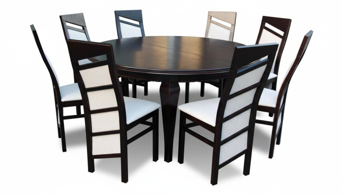 Dining table + 8 chairs dining room set dining group classic table 9-piece chair tables