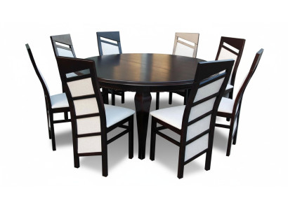 Dining table + 8 chairs dining room set dining group classic table 9-piece chair tables