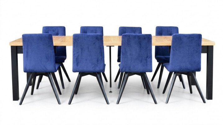 Armchairs Dining Table Wood Dining Room Suite 6x Chair Set Chairs 7-piece Set