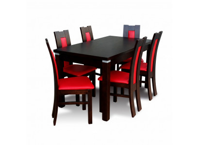 Armchair Style Furniture Dining Room Suite Chair Group Table 7-piece Set Sets New