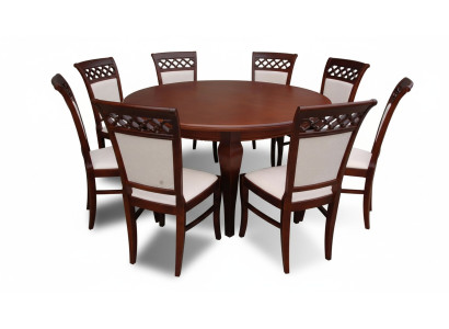 Dining Room Table Set Dining Table Wood Furniture 8 Chairs Set 9 pieces