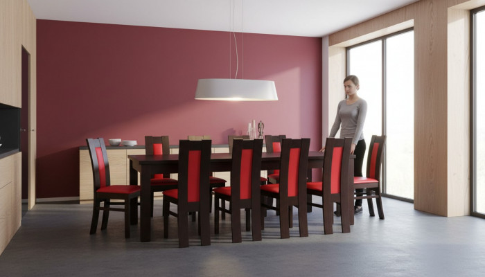 Dining Table Dining Room Set Dining Group Classic Table 11-Piece Set Chair 10x Chairs