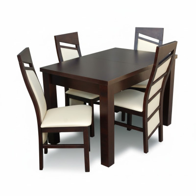 Dining set dining table 4 x chair set suite table classic dining group 5-piece new.