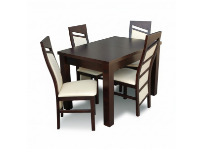 Dining set dining table 4 x chair set suite table classic dining group 5-piece new.