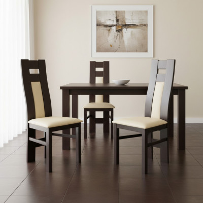 Wooden Chair Set 1x Solid Wood Chair Dining Chair Designer Chairs Dining Chairs