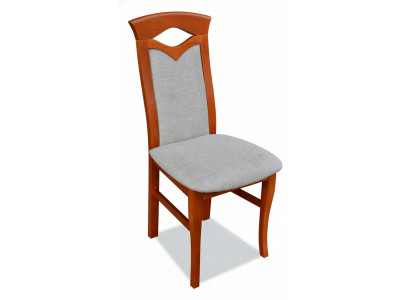 Upholstered chair armchair royal classic chairs upholstery backrest seat wood new!