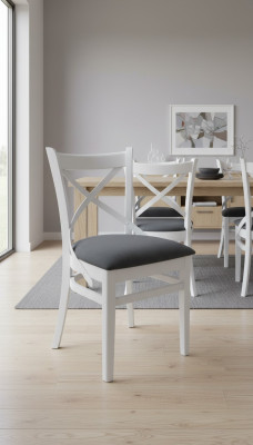 Chair armchairs design furniture luxury dining chairs wood textile wooden chair new !