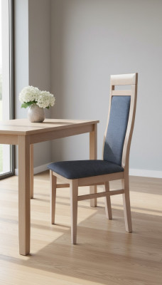 Dining room chairs 1x armchair upholstered dining room chair wooden chair new