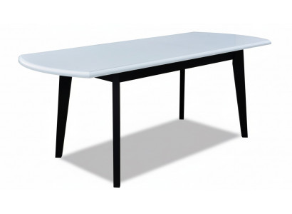 Tables Design Table Wooden Table Dining Room Luxury Furniture White Black 80x160/200 cm